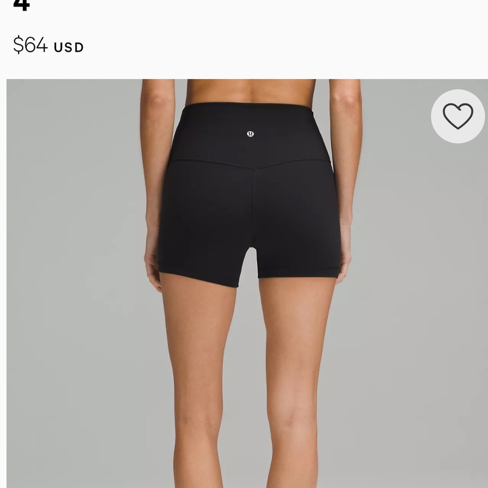 lululemon Align™ High-Rise Short 4"